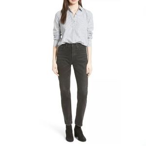 VINCE High Waist Vintage Straight Jeans 25